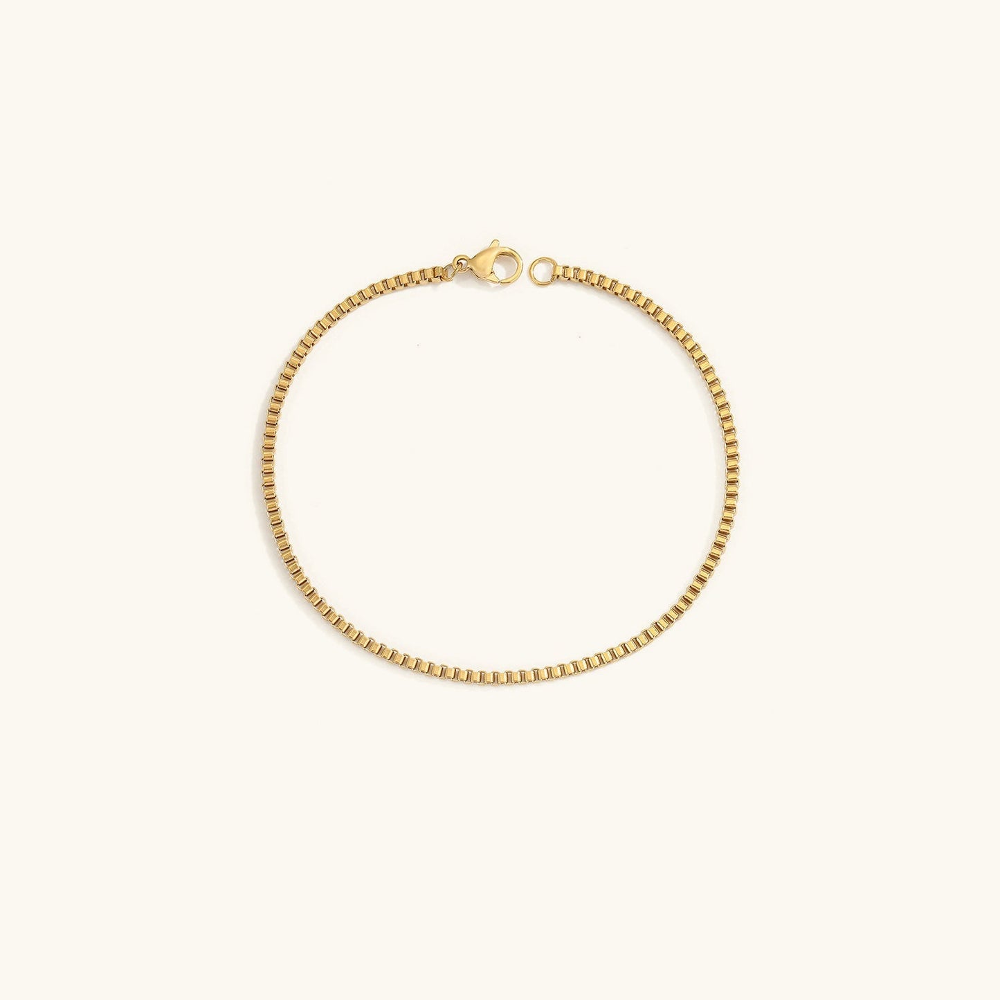 Victoria - Pulsera de cadena dorada