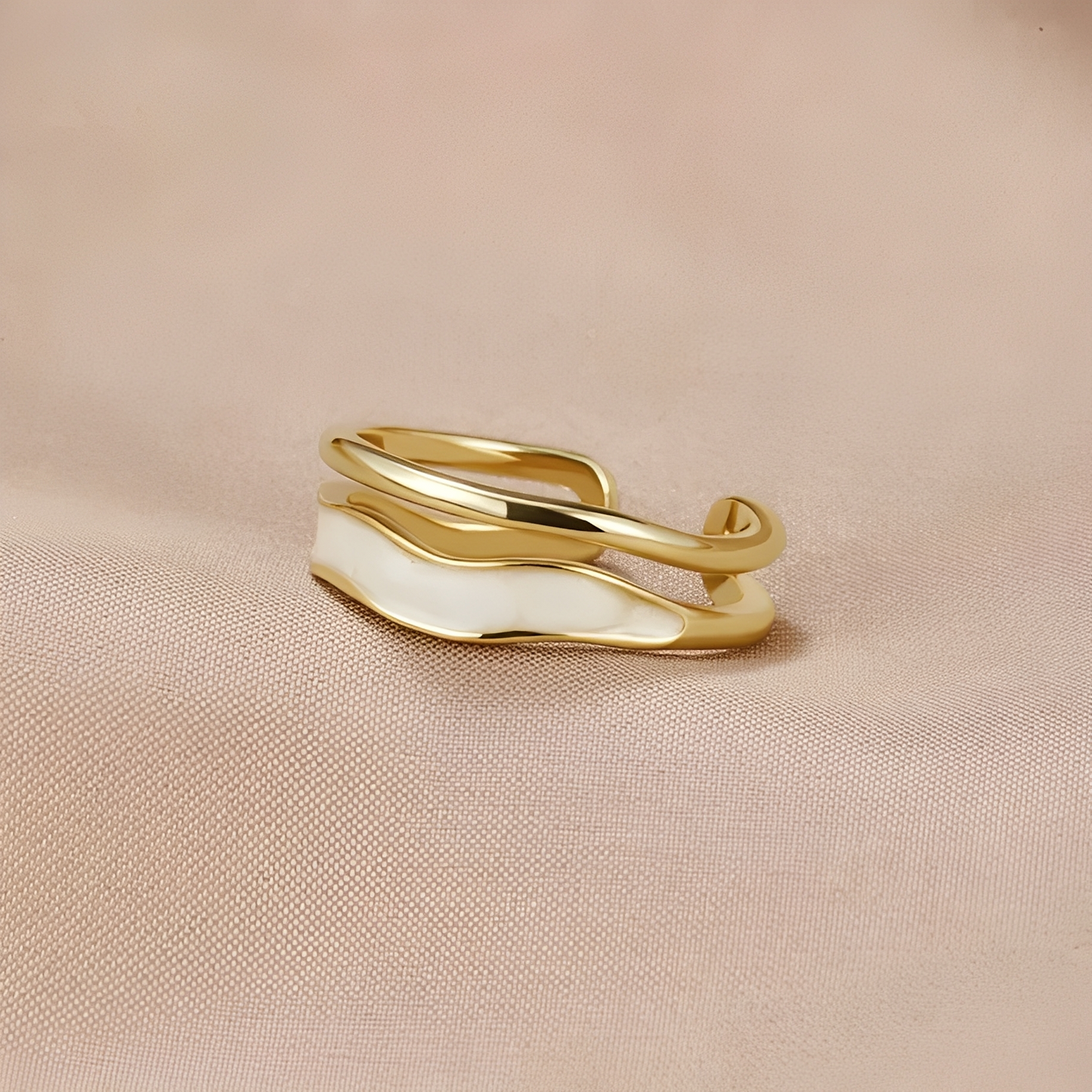 Adeline – Bague Superpuesta Elegante
