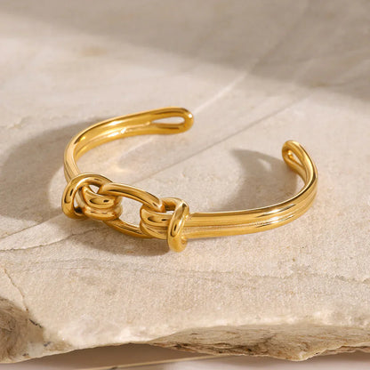 Aegis – Pulsera Nudo Minimalista