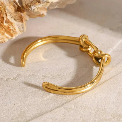 Aegis – Pulsera Nudo Minimalista