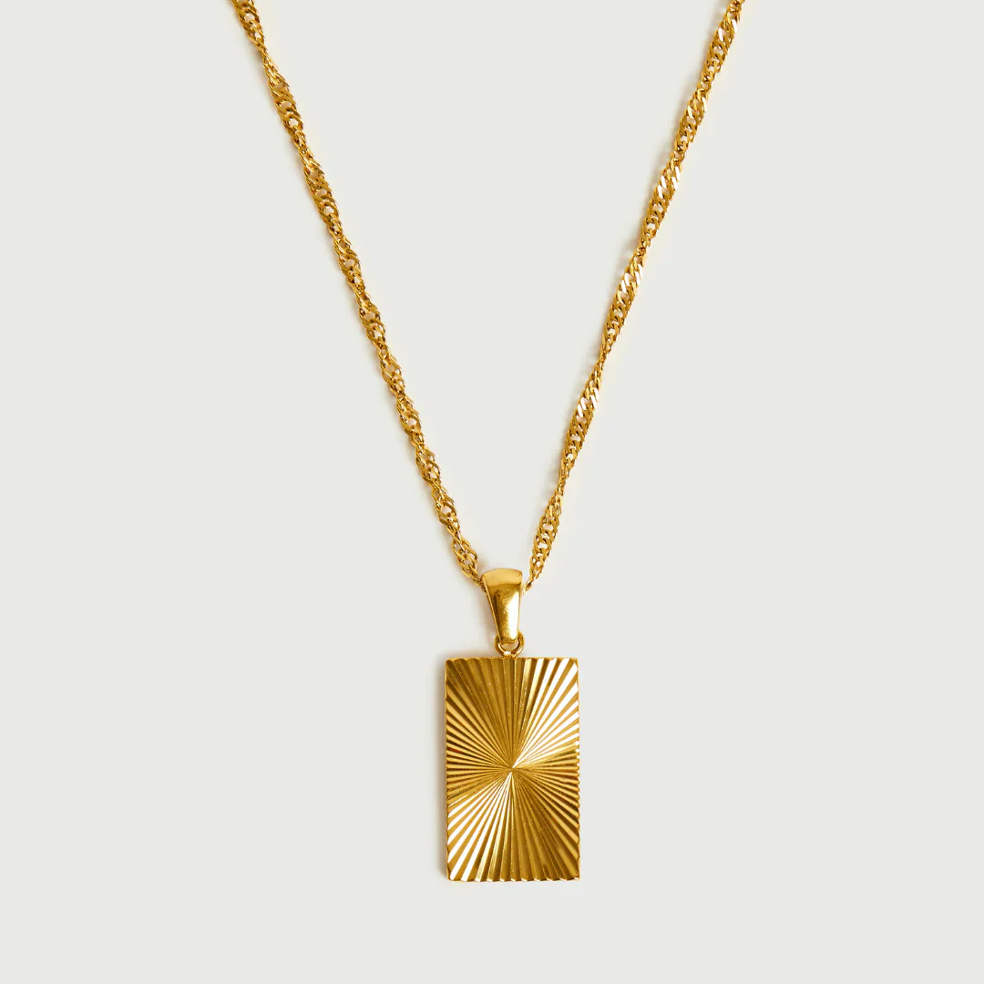 Amani – Collar Dorado Minimalista