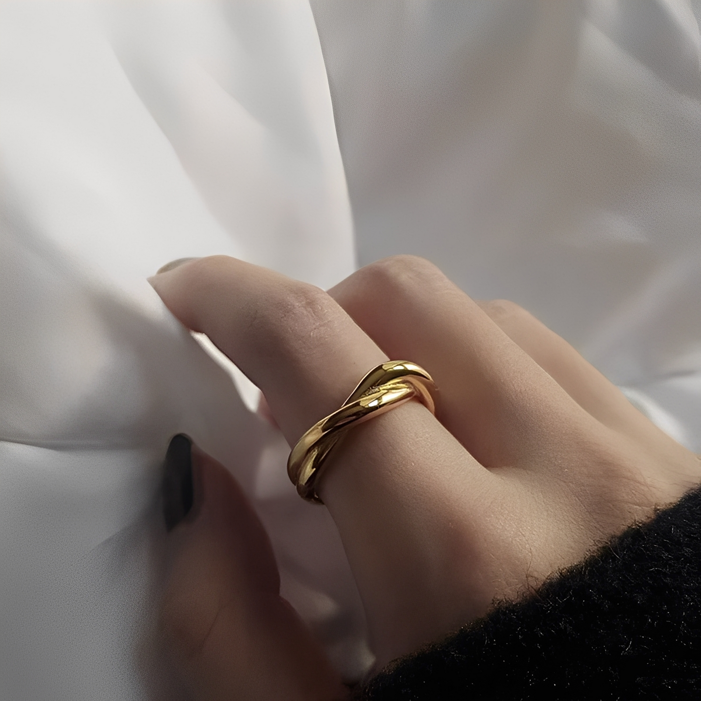 Amaya – Bague Doble Anillo Elegante