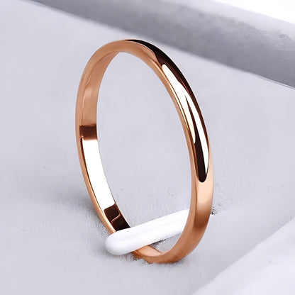 Jasmine – Anillo Clásico en Oro y Plata