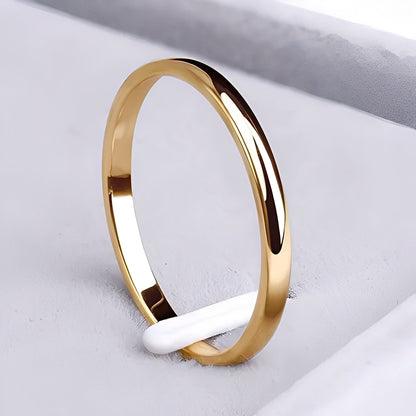 Jasmine – Anillo Clásico en Oro y Plata