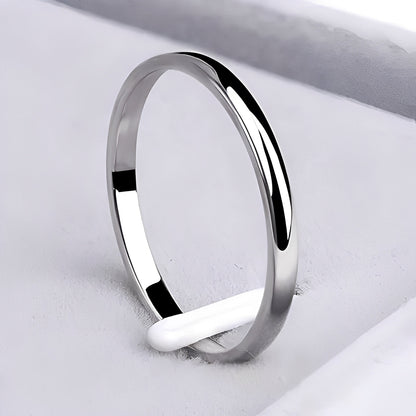 Jasmine – Anillo Clásico en Oro y Plata