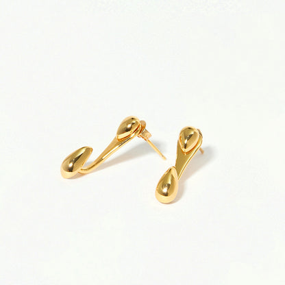 Nowee – Pendientes tachuelas gota de agua