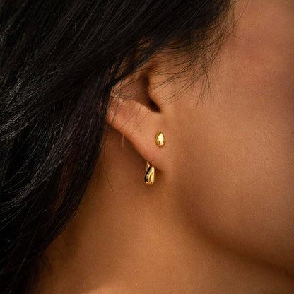 Nowee – Pendientes tachuelas gota de agua