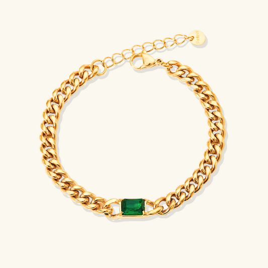 Barcelona – Pulsera Dorada Elegante