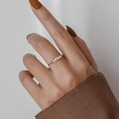 Soline – Anillo Perla Barroca Luminosa