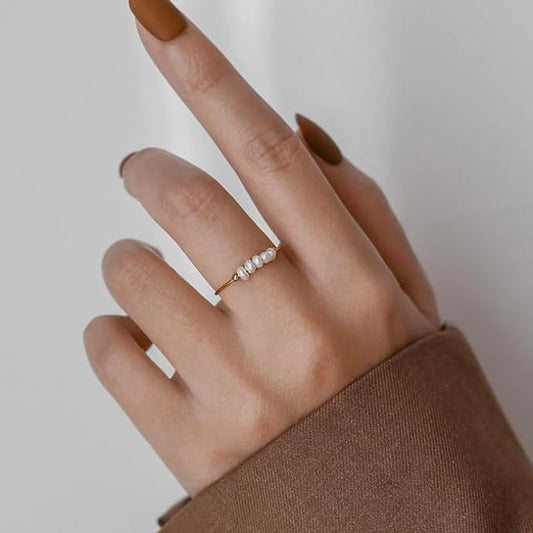 Soline – Anillo Perla Barroca Luminosa