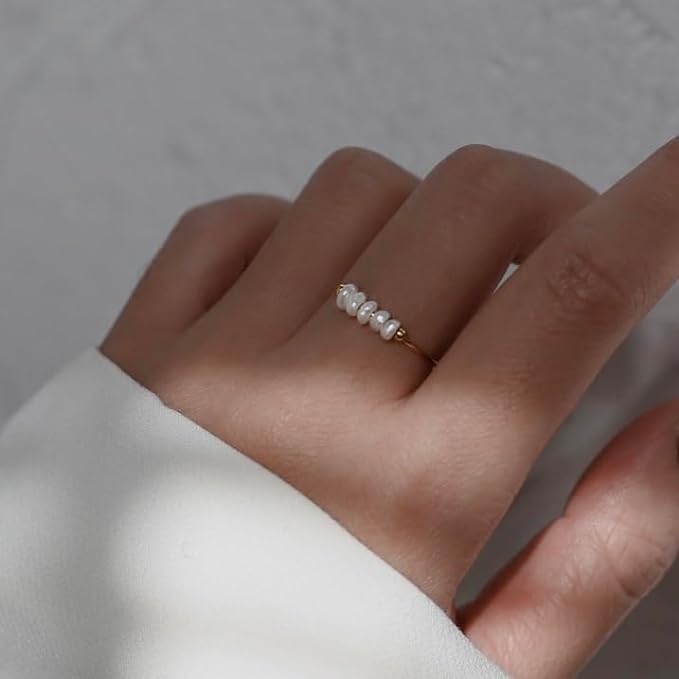 Soline – Anillo Perla Barroca Luminosa