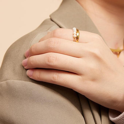 Soline – Anillo Perla Barroca Luminosa