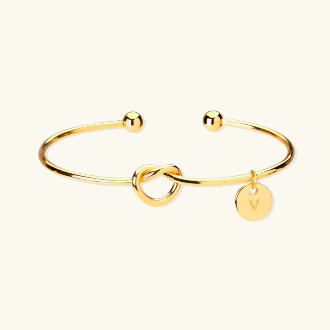 Belle – Pulsera Inicial Elegante