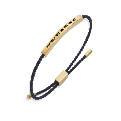 Anne – Pulsera Inspire Bold “Recuerda Quién Coño Eres”
