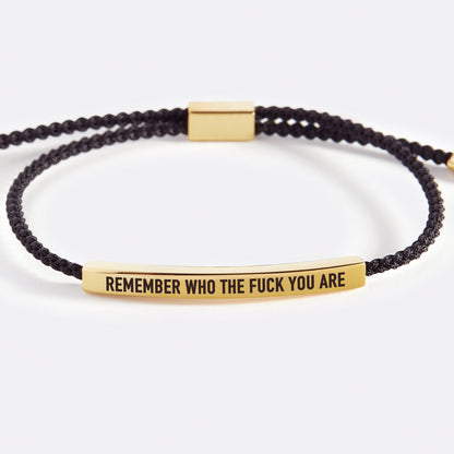 Anne – Pulsera Inspire Bold “Recuerda Quién Coño Eres”