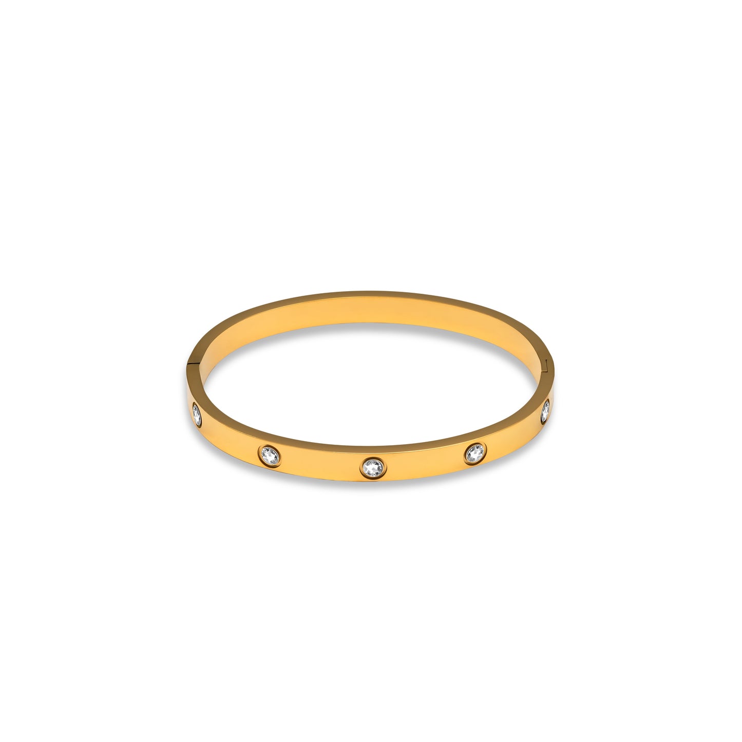 Elvie – Pulsera Brillante con Diseño Dividido