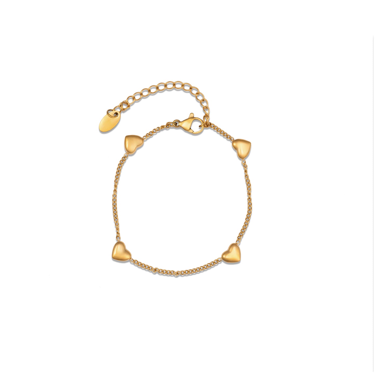 Kira – Pulsera Corazones Encantados