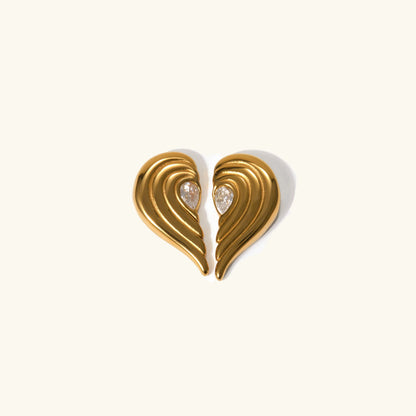 Brenda – Pendientes Corazón Elegantes