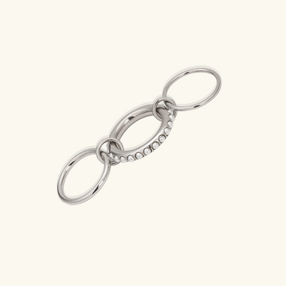 Briana – Anillo Apilado con Perlas Elegante
