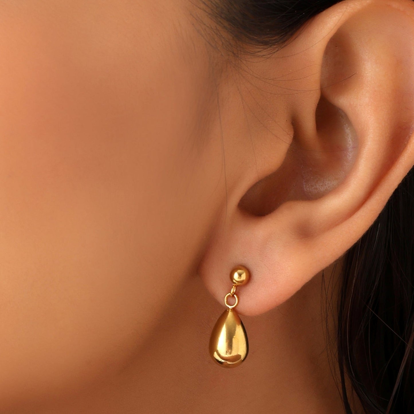 Clara – Pendientes Gota Minimalista Elegantes