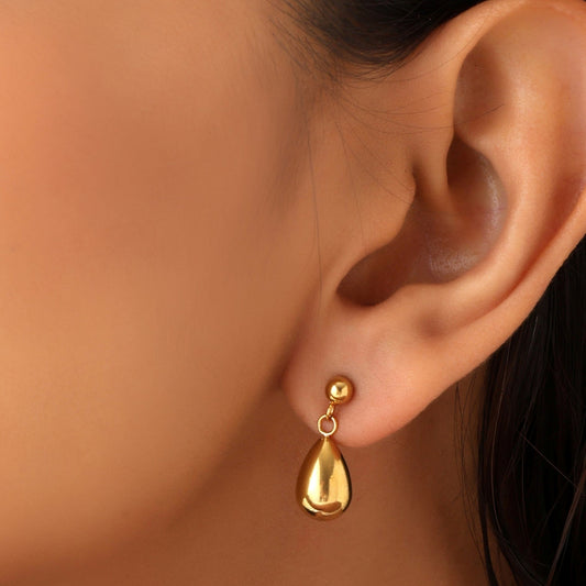 Clara – Pendientes Gota Minimalista Elegantes