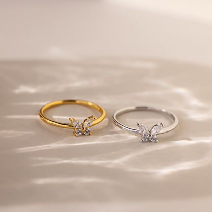 Mariposa – Anillo Diamante Elegante