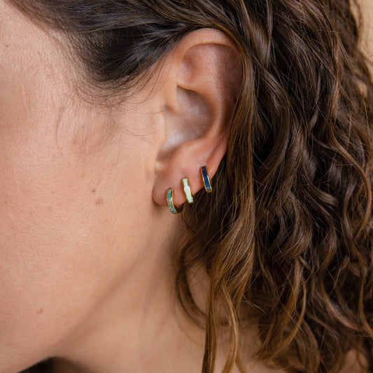 Anillos con Incrustaciones de Ópalo - Pendientes de Ópalo