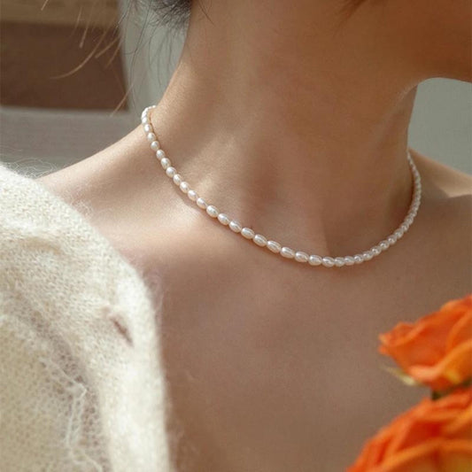 Dalia – Collar de Perlas Preciosas