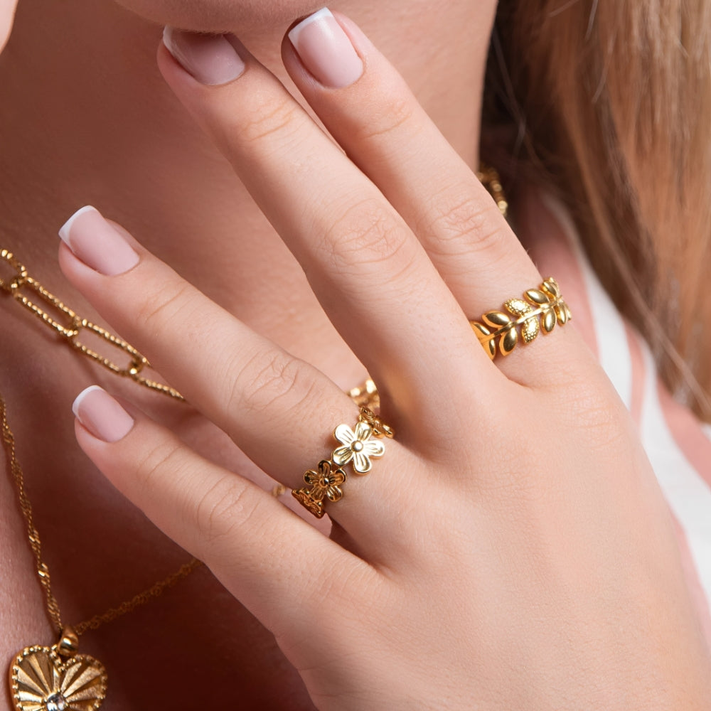 Jeziel – Anillo Flor Elegante