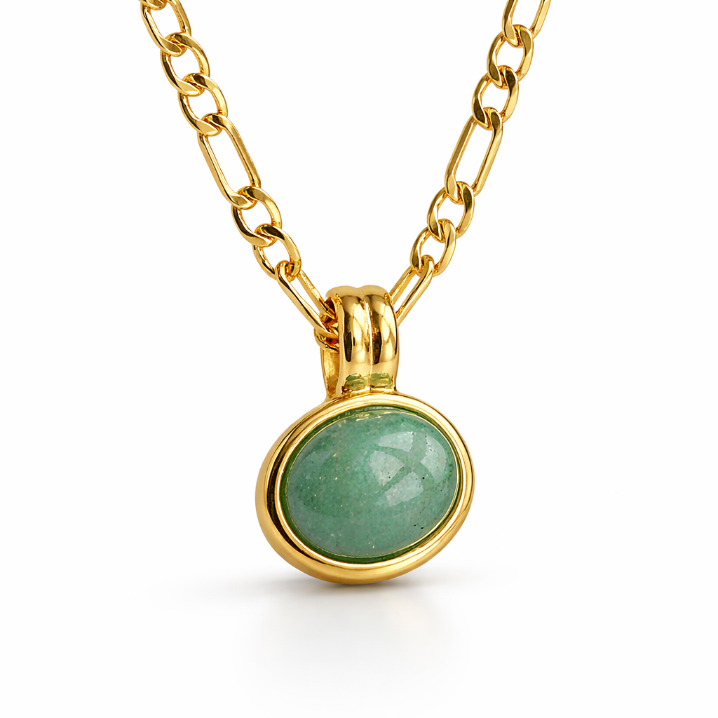 Lorie – Conjunto Aventurina Verde Elegante