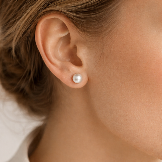 Naomi – Pendientes con Perla Natural