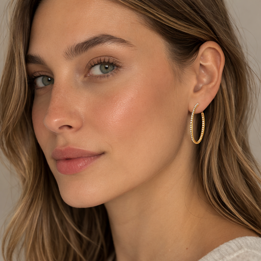 Jamie – Pendientes C Redondos Elegantes