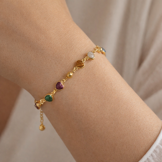 Elise – Pulsera Elegante Acabado Dorado