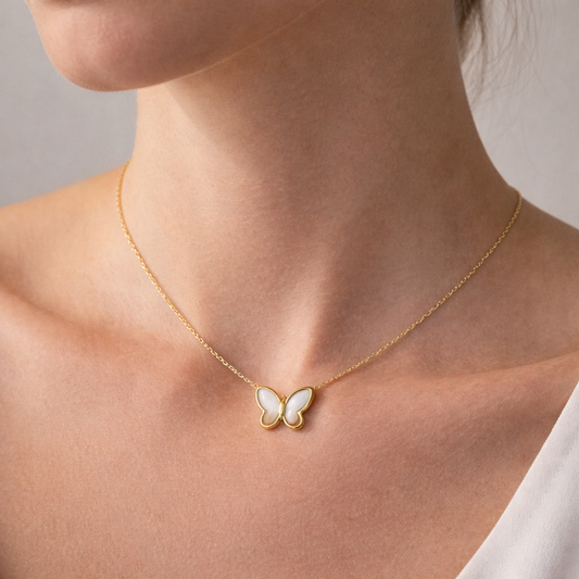 Aurora – Collar Mariposa Sueños Elegante