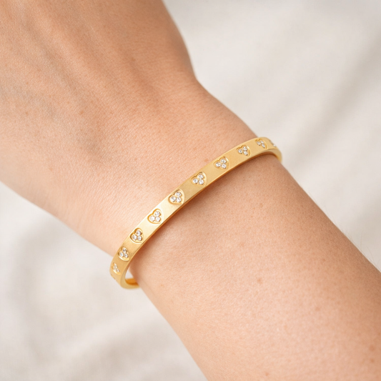 Carmelle – Pulsera Corazón Brillante