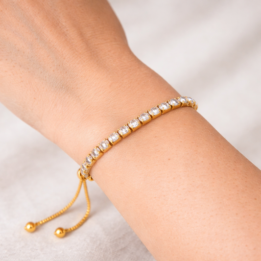 Aurora – Pulsera Tennis Ajustable