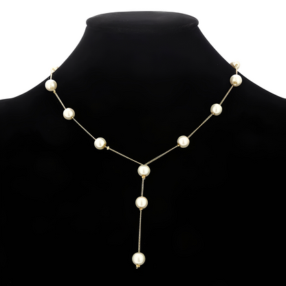 Auriane – Conjunto Intemporal Perlas y Oro