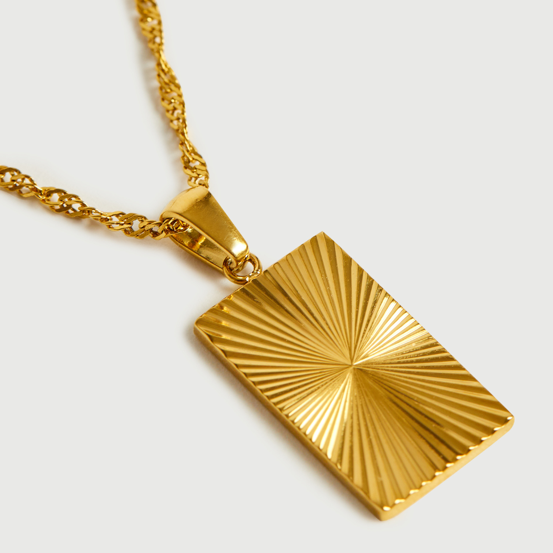 Amani – Collar Dorado Minimalista