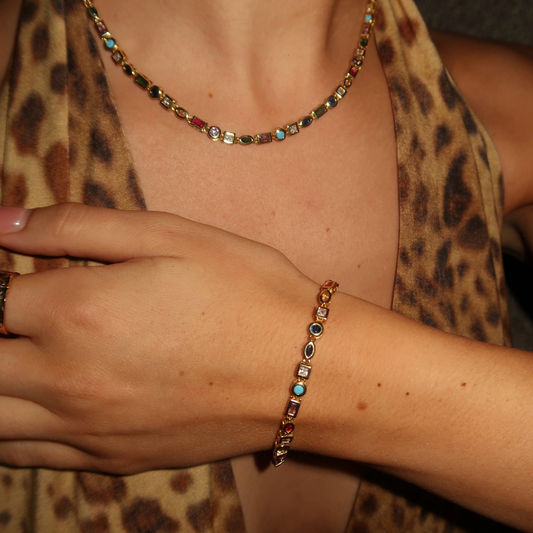 Nozomi – Pulsera Colorida en Cristales