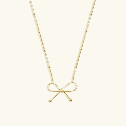 Fendi – Collar Nudo Fino y Delicado