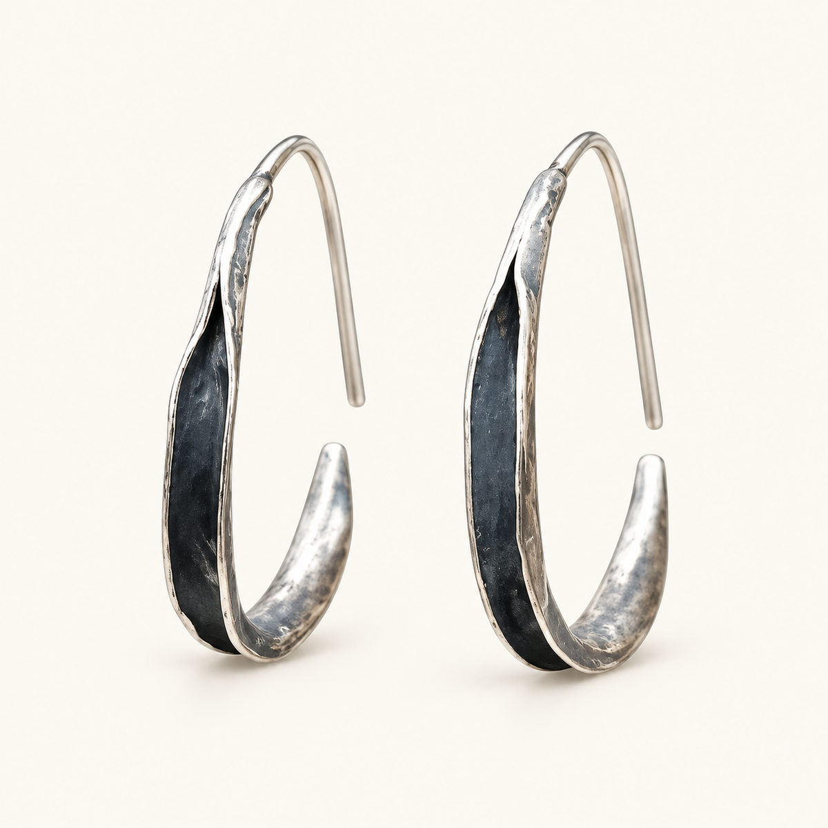 Aros Anchos para Dama con Diseño Chunky Redondo