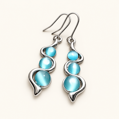 Pendientes de gota para mujer con diseño de colgante alargado