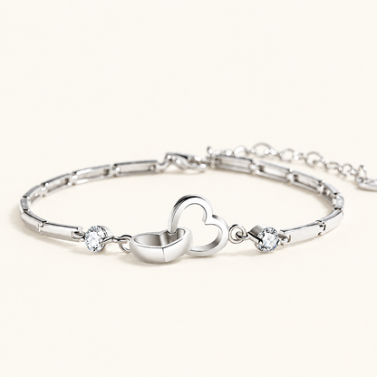 Pulsera Corazón Ajustable para Damas