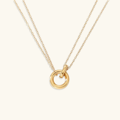 Airi – Collar Anillos Entrelazados