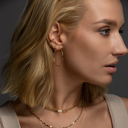 Scarlett - Aros grandes y delgados