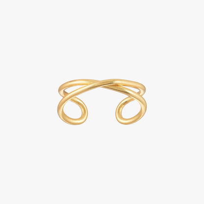 Hanan - Ear Cuffs Cruzados