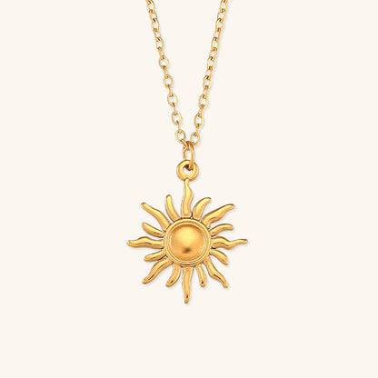 Eliora - Collar de Sol Dorado