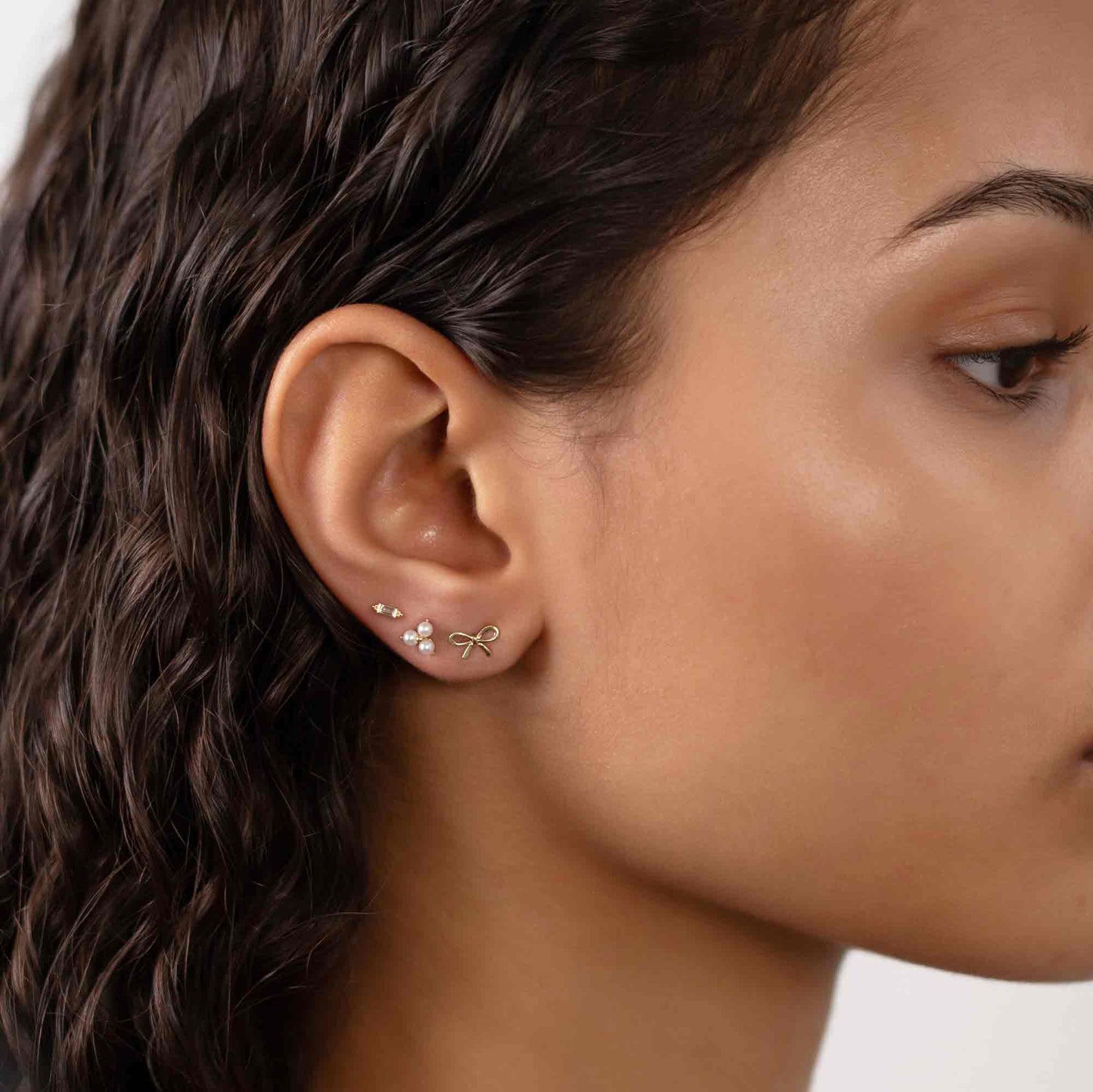 Isabella - Pendientes de perlas Trinity