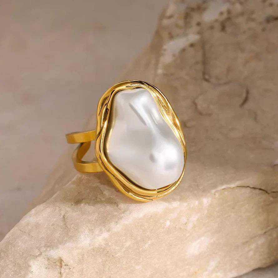 Sayaka – Bague Perla de Luna