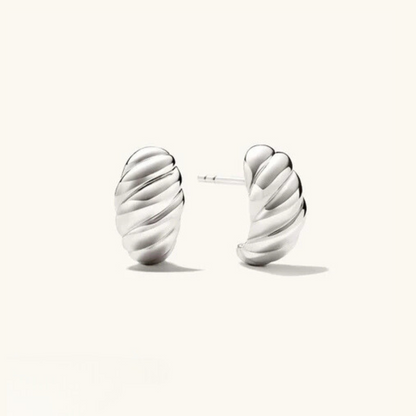 Ellie – Pendientes Croissant Dorado